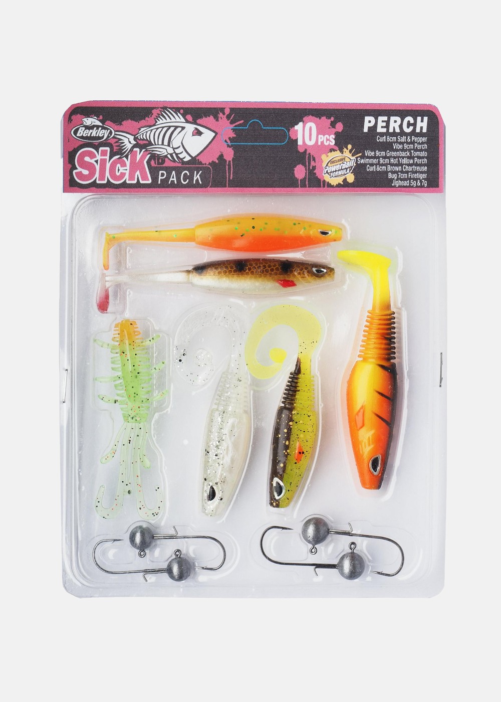 Sick Pack Perch, No Color, No Size,  Jiggar