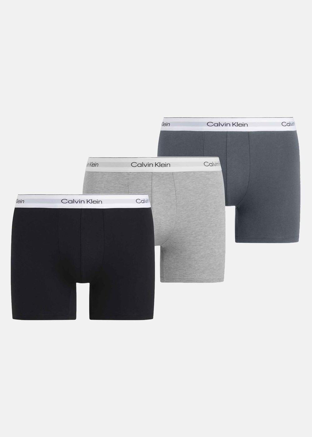 Boxer Brief 3pk, Black, Light Grey Heath, Turbu, S,  Underkläder
