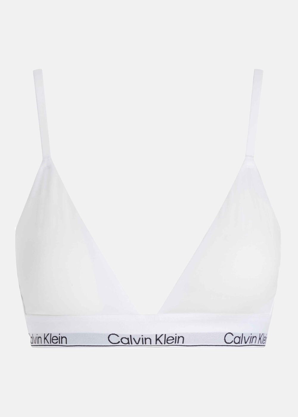 Lightly Lined Triangle, White, S,  Bh Lightly Lined Triangle, White, S,  Bh