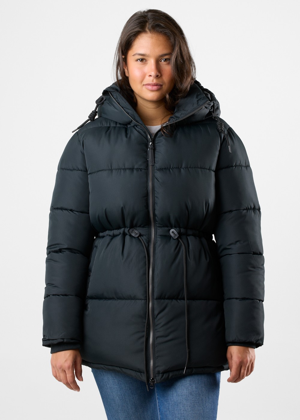 London Puffy Jacket W, Black, 44,  Vinterjackor