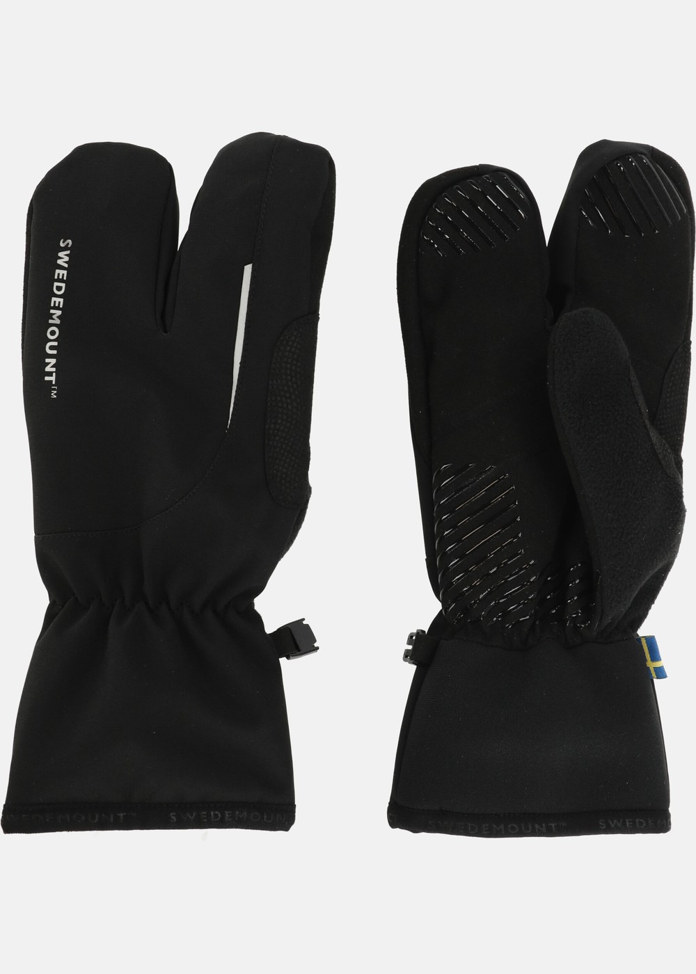 Nordic Warm Split Finger Glove, Black, 8,  Vantar | Träningstillbehör//Träningskläder//Herr//Aktivitet | Padelspecialisterna