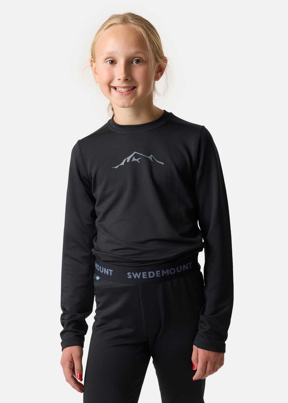 Thermal Warm Baselayer Set Jr, Black, 160,  Bästsäljare