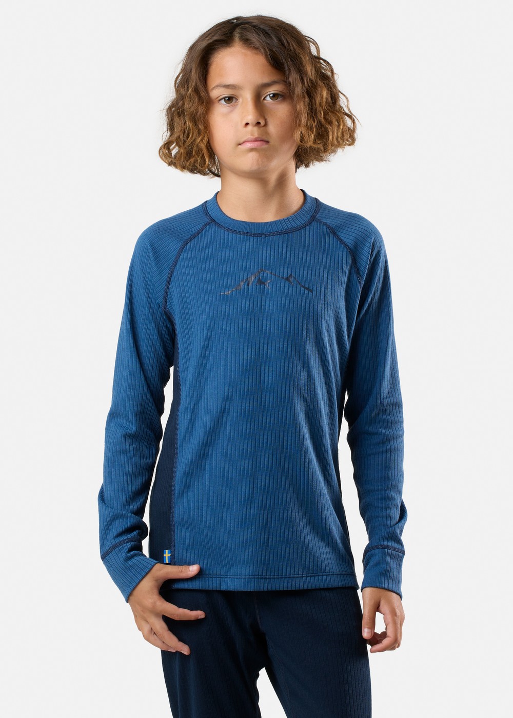 Nordic Active Baselayer Set Jr, Dk. Navy/Blue, 160,  Bästsäljare