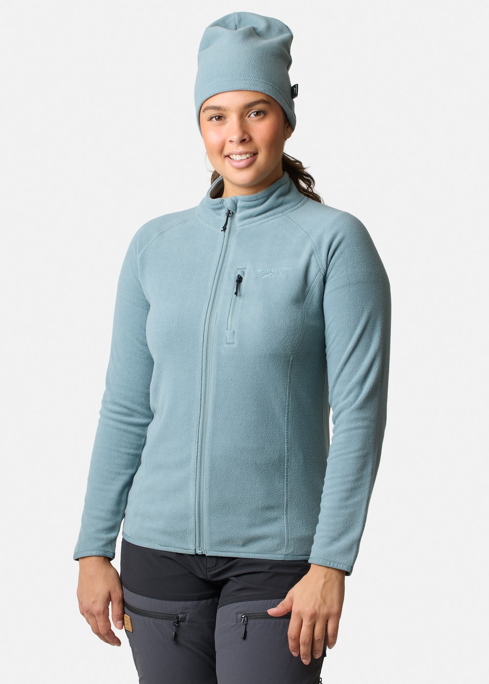 Geilo Fleece Full Zip Ii W, Seaweed Green, 42,  Tröjor