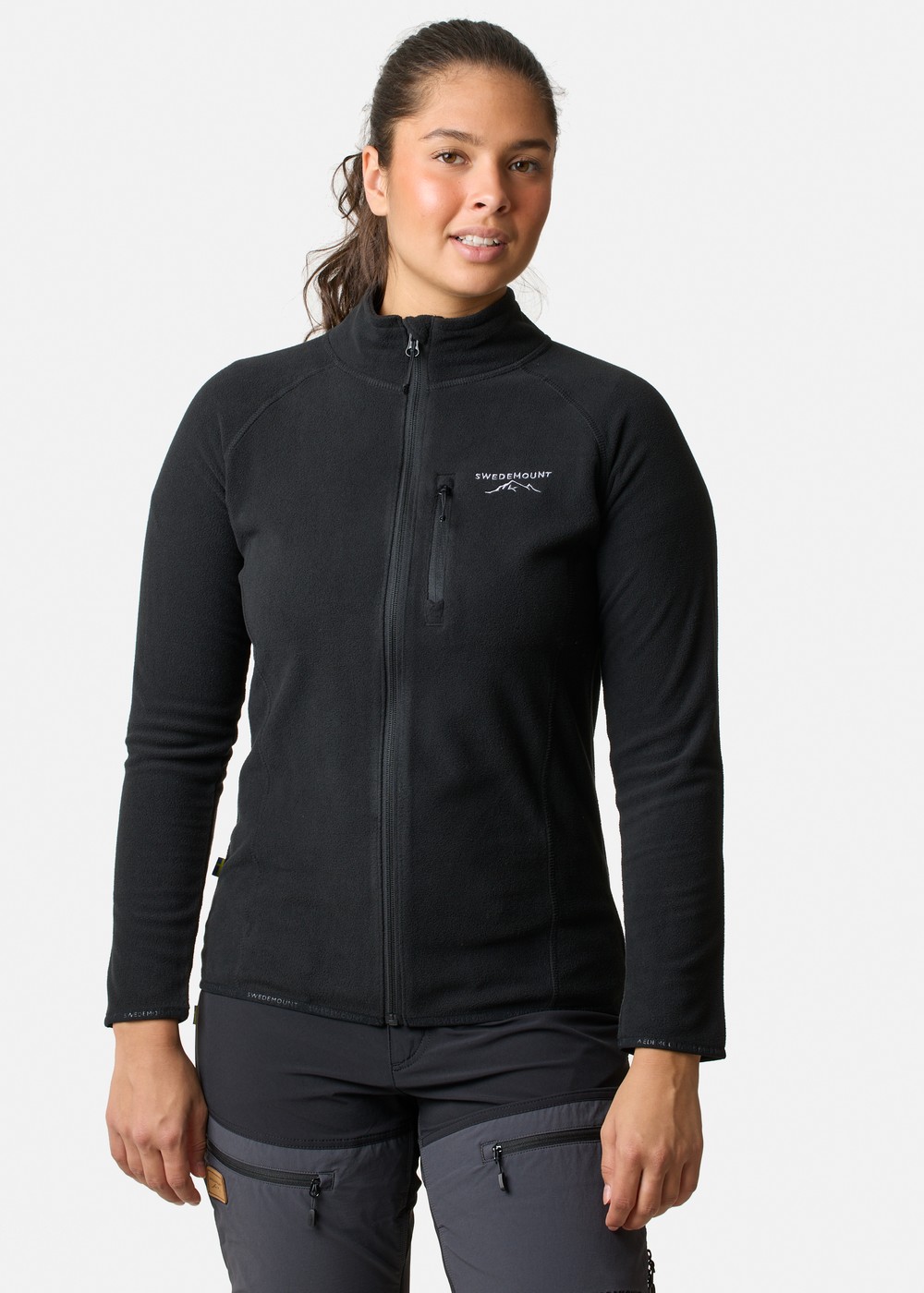 Geilo Fleece Full Zip Ii W, Black, 48,  Tröjor | Kläder//Pikétröjor//Herr | Padelspecialisterna