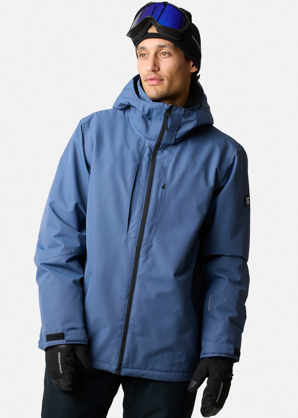 Cortina Ski Jacket, Steel Blue/Black, M,  Skidkläder