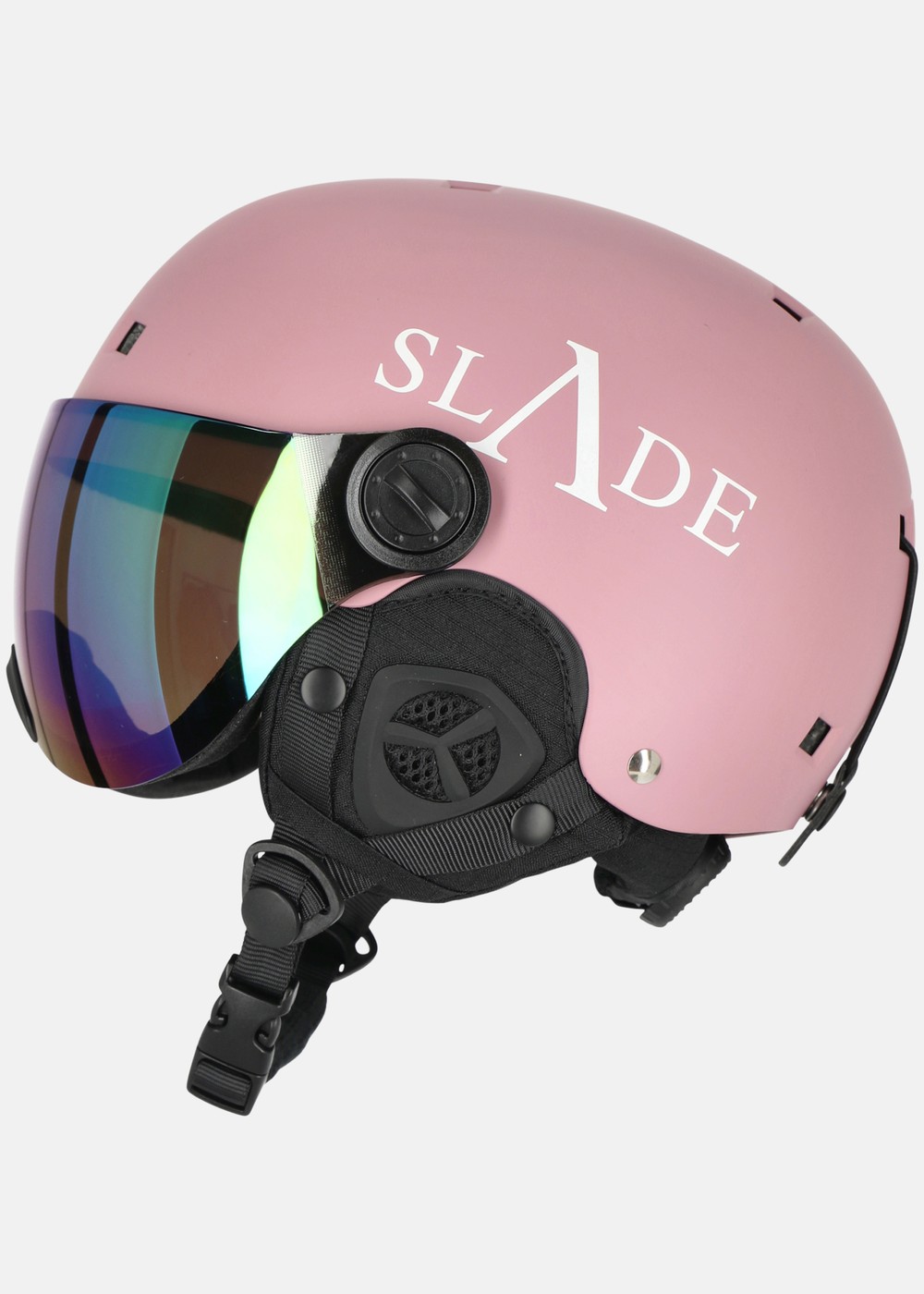 Colorado Visor Ski Helmet 2.0 Jr, Dusty Pink, 52/54,  Snö Colorado Visor Ski Helmet 2.0 Jr, Dusty Pink, 52/54,  Snö