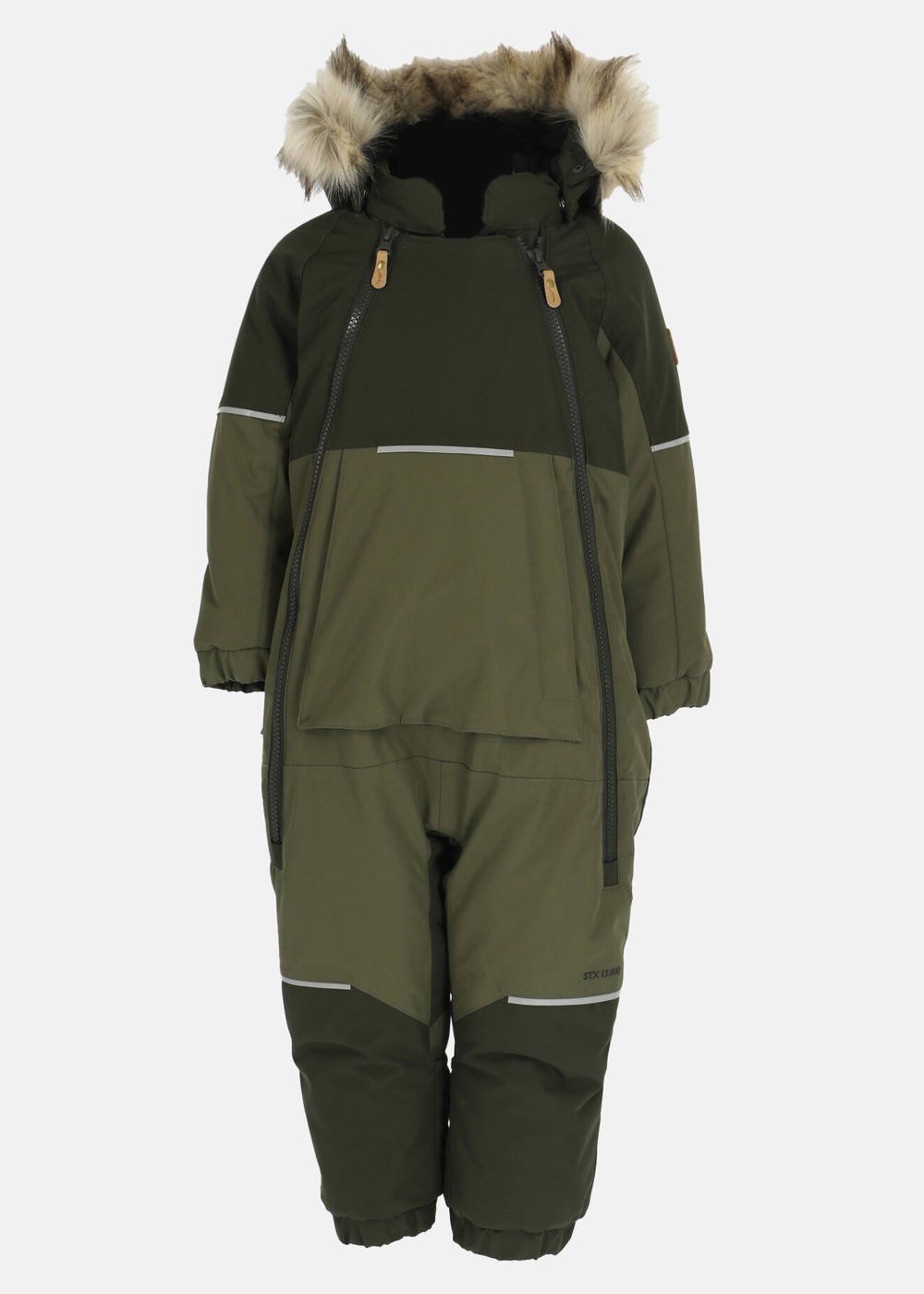 Hafjell Baby Overall, Dk Olive/Olive, 92,  Vinteroveraller Hafjell Baby Overall, Dk Olive/Olive, 92,  Vinteroveraller