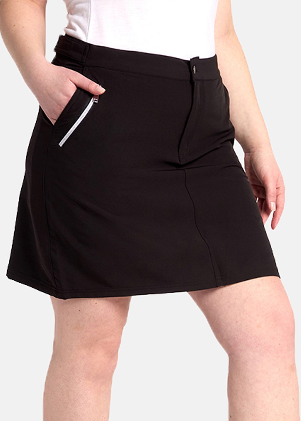 Hollie Reco Skort, Black, 42,  Shorts