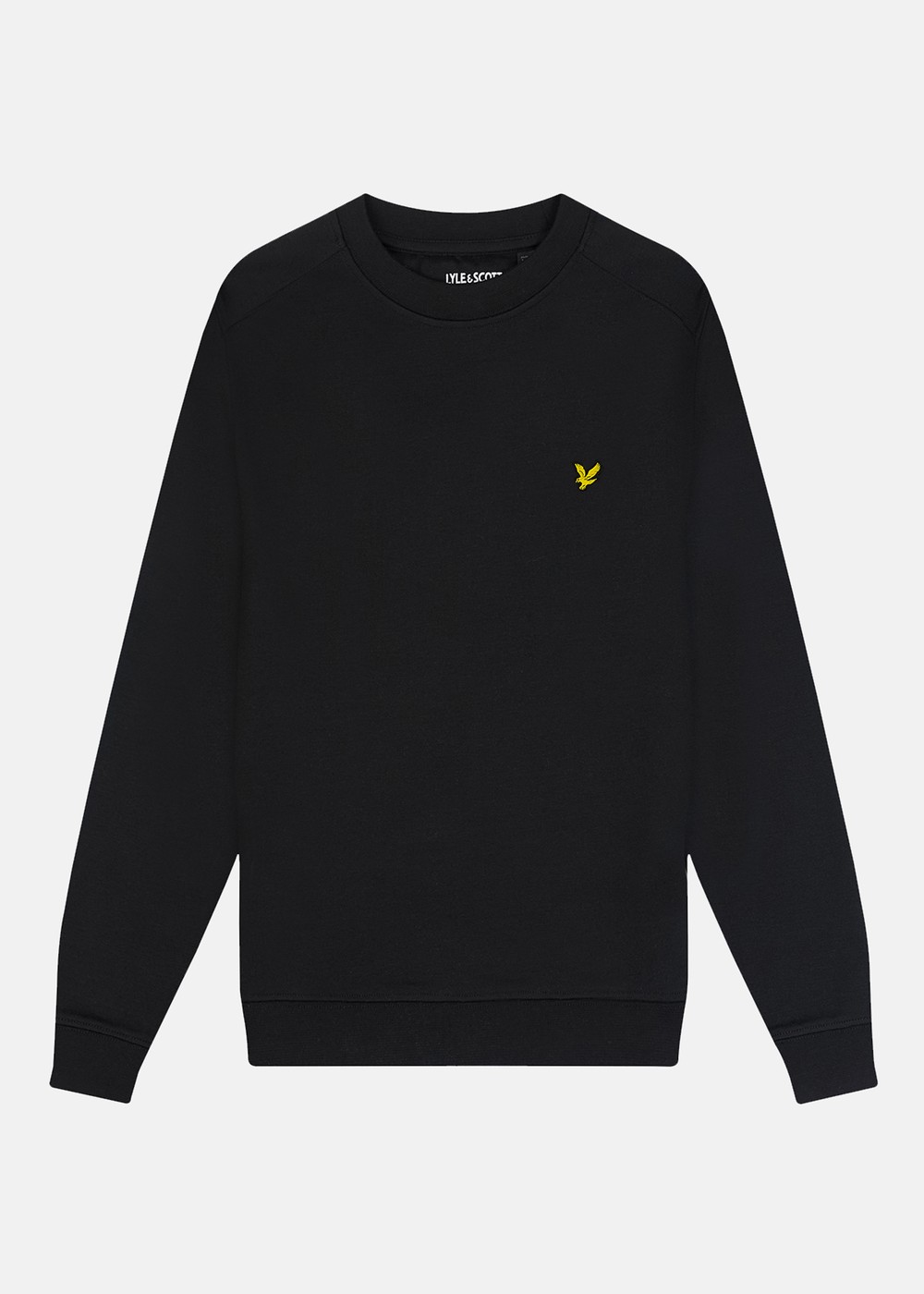 Fly Fleece Crew Neck Sweatshir, Jet Black, 10-11,  Sweatshirts | Herr//Aktivitet//Löparkläder//Löparshorts | Padelspecialisterna