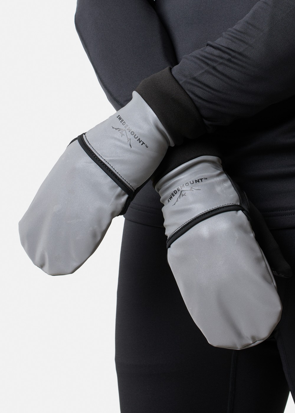 Thermal Multi Reflective Mitten, Black Reflective, 2xl,  Löpartillbehör