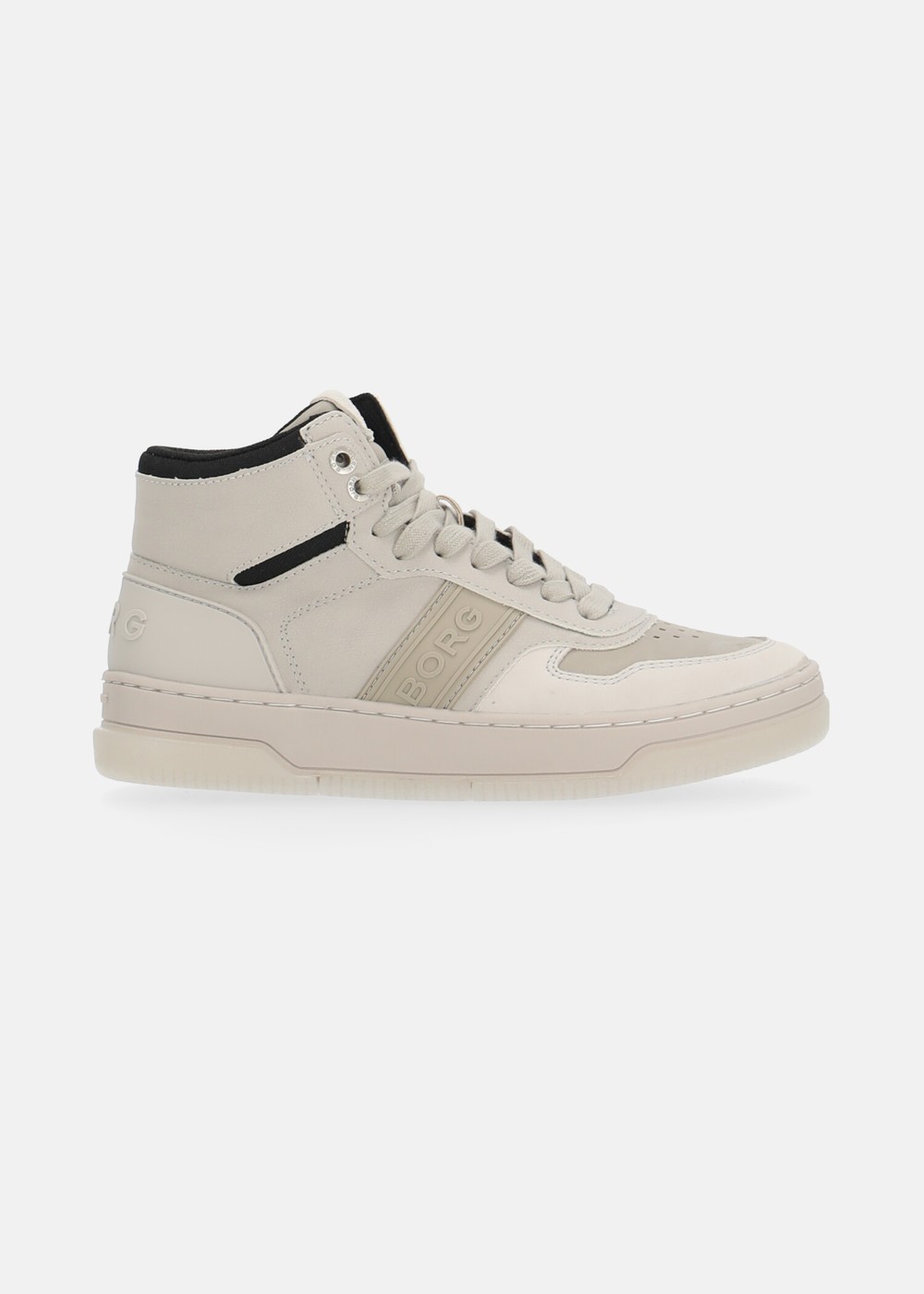 Produktfoto för Björn Borg Womens Mid Sneaker T2300 Tonal Vit, 36