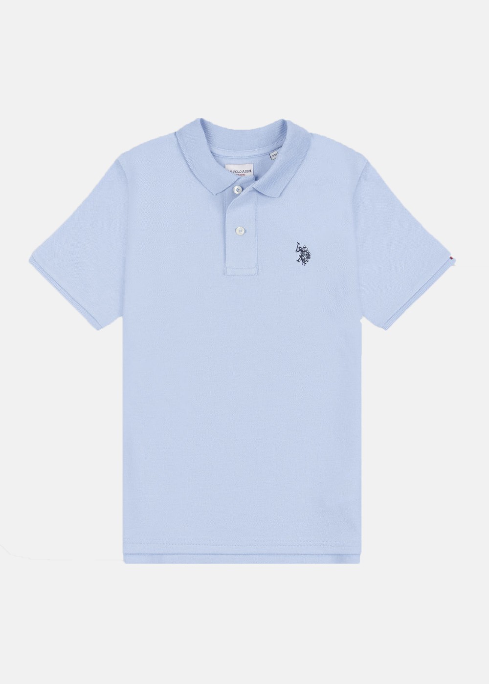 Dhm Pique Polo, Chambray Blue, 10-11,  Skjortor Dhm Pique Polo, Chambray Blue, 10-11,  Skjortor