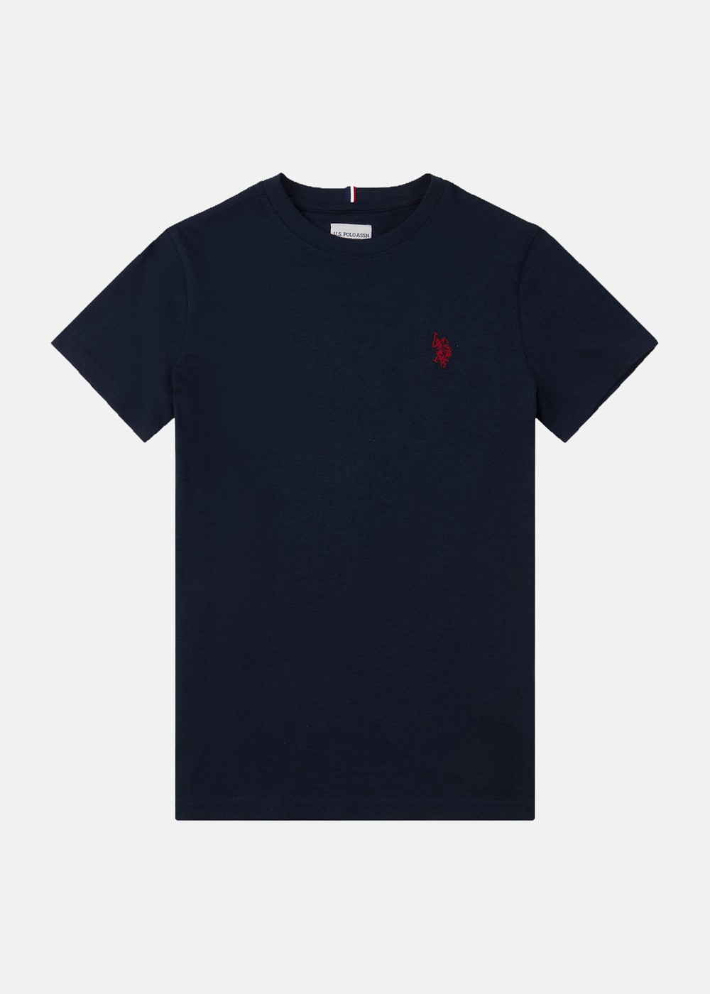 Dhm Tshirt, Dark Sapphire Navy / Haute Red, 12-13,  T-Shirts