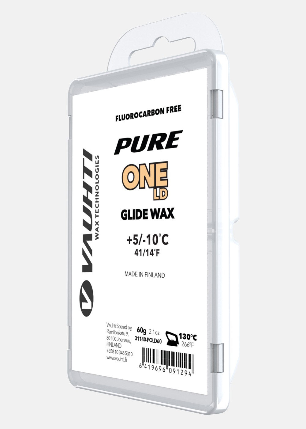 Pure One Ld, Oransje, 60,  Tillbehör