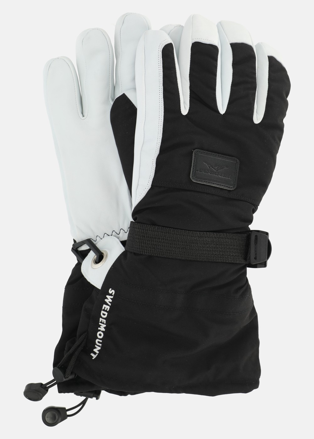 Lofoten Leather Glove, Black/White, L,  Vantar