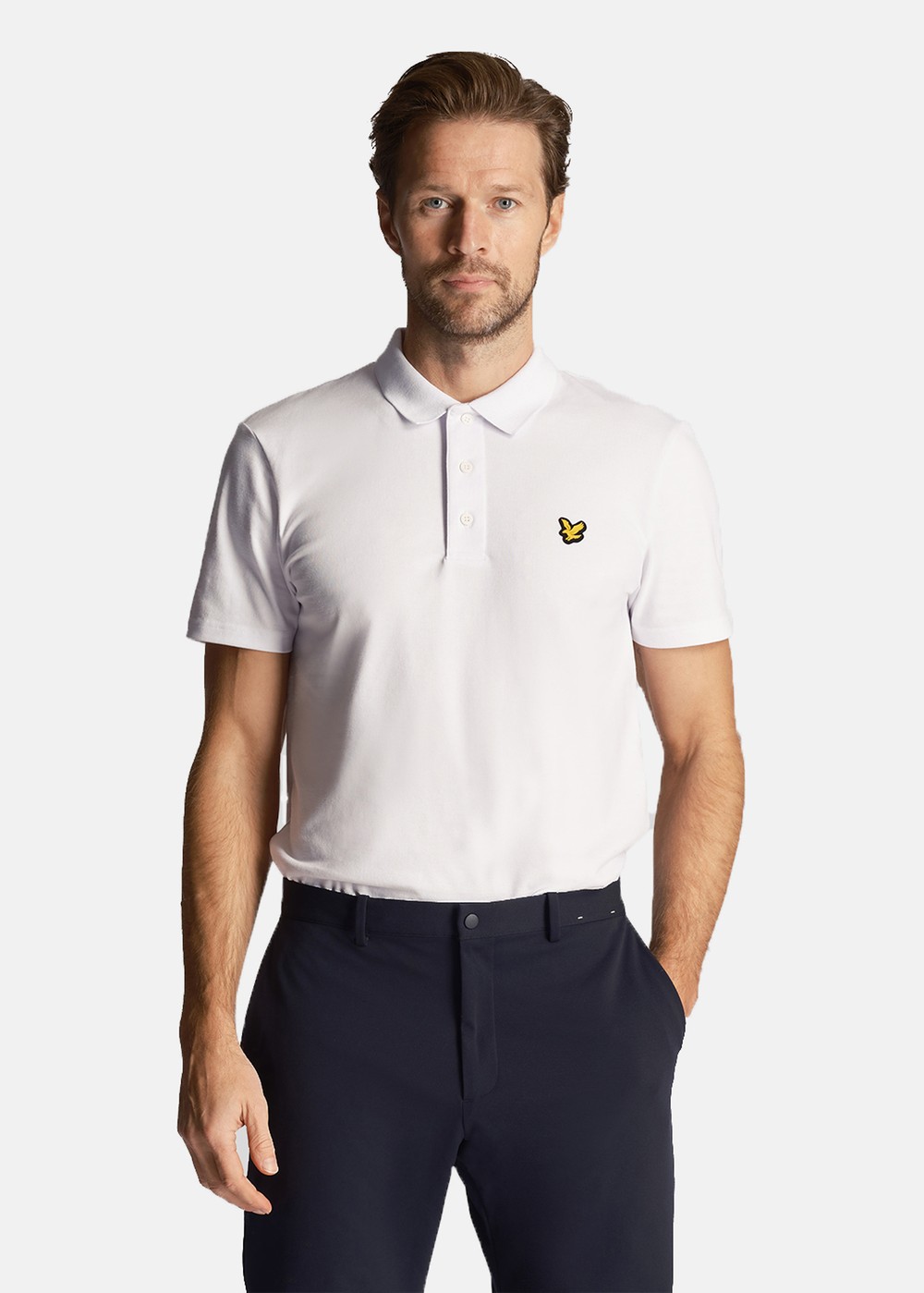 Sport Ss Polo, White, Xl,  Bomullspikéer Sport Ss Polo, White, Xl,  Bomullspikéer