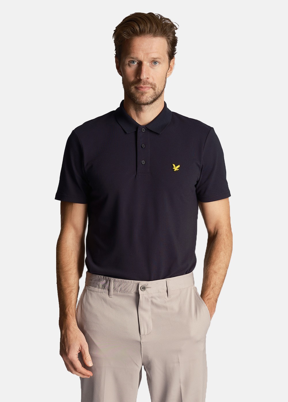 Sport Ss Polo, Dark Navy, L,  Bomullspikéer