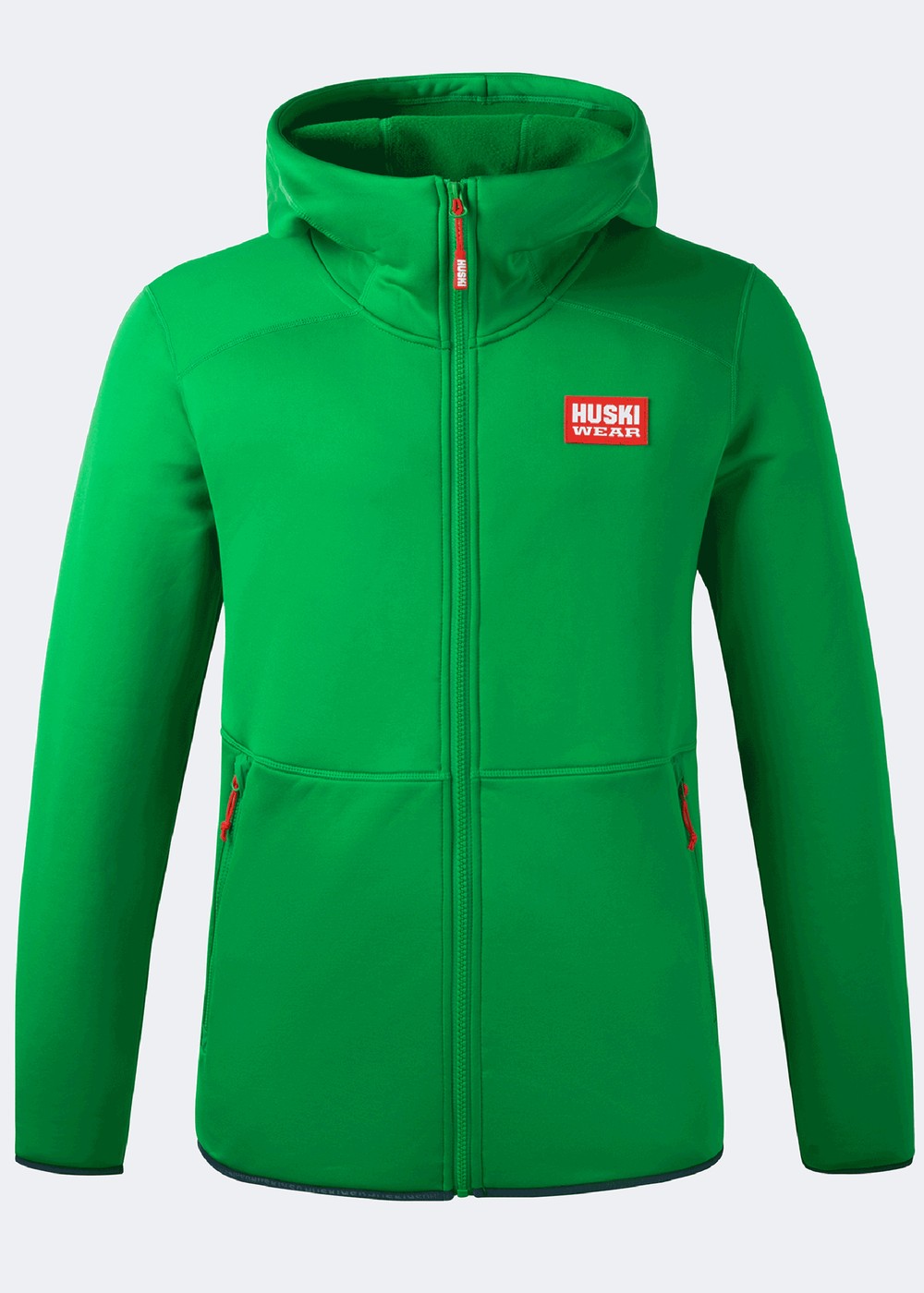 Jr Mid Hood Jacket, Race Green, 170,  Hoodies