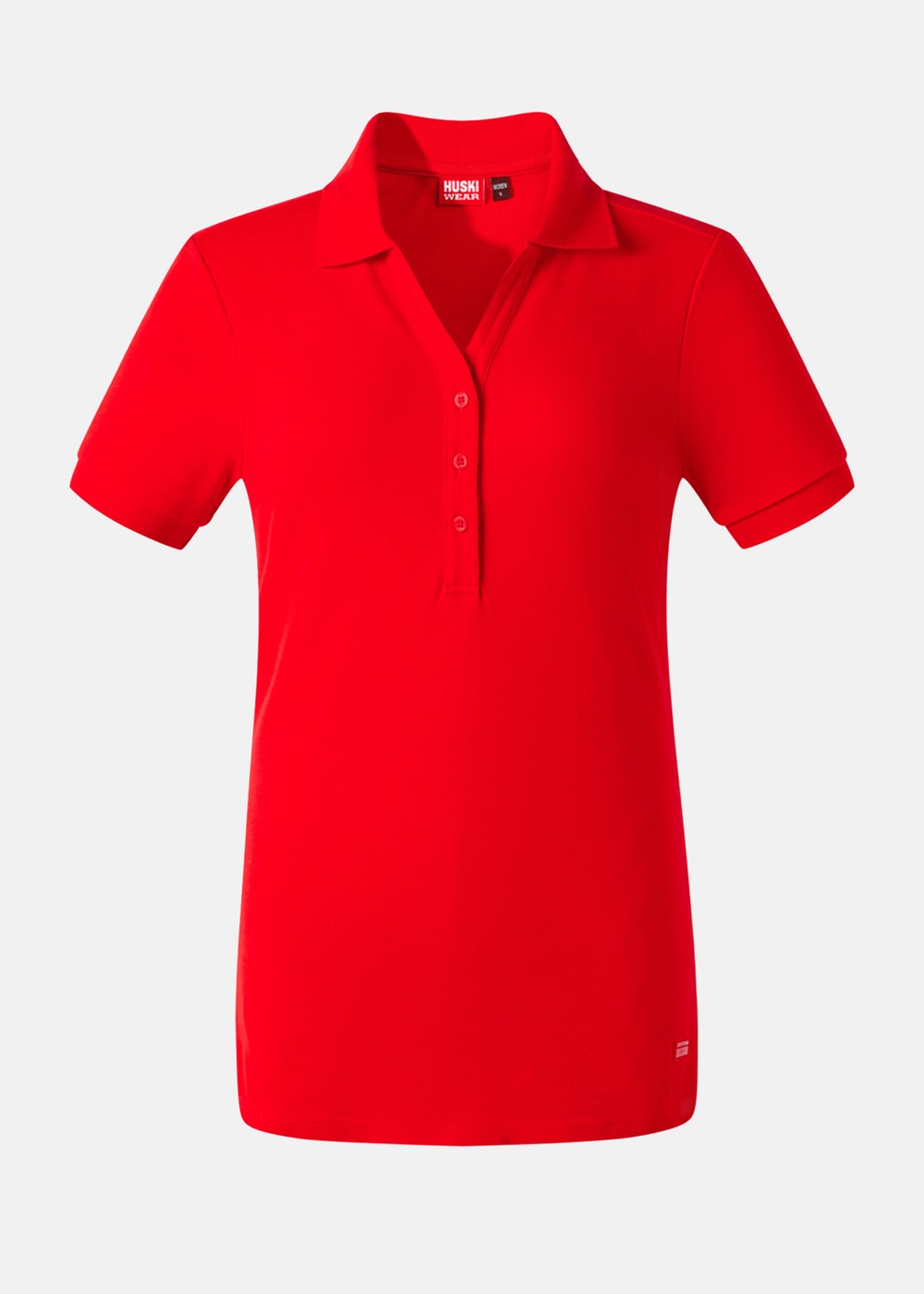 W Shore Pique Polo, Huski Red, M,  Skjortor