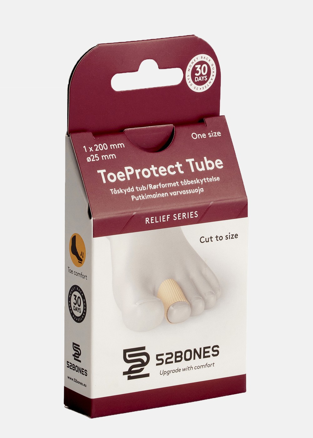 Toe Protect Tube, Beige, No Size,  Tillbehör Skor