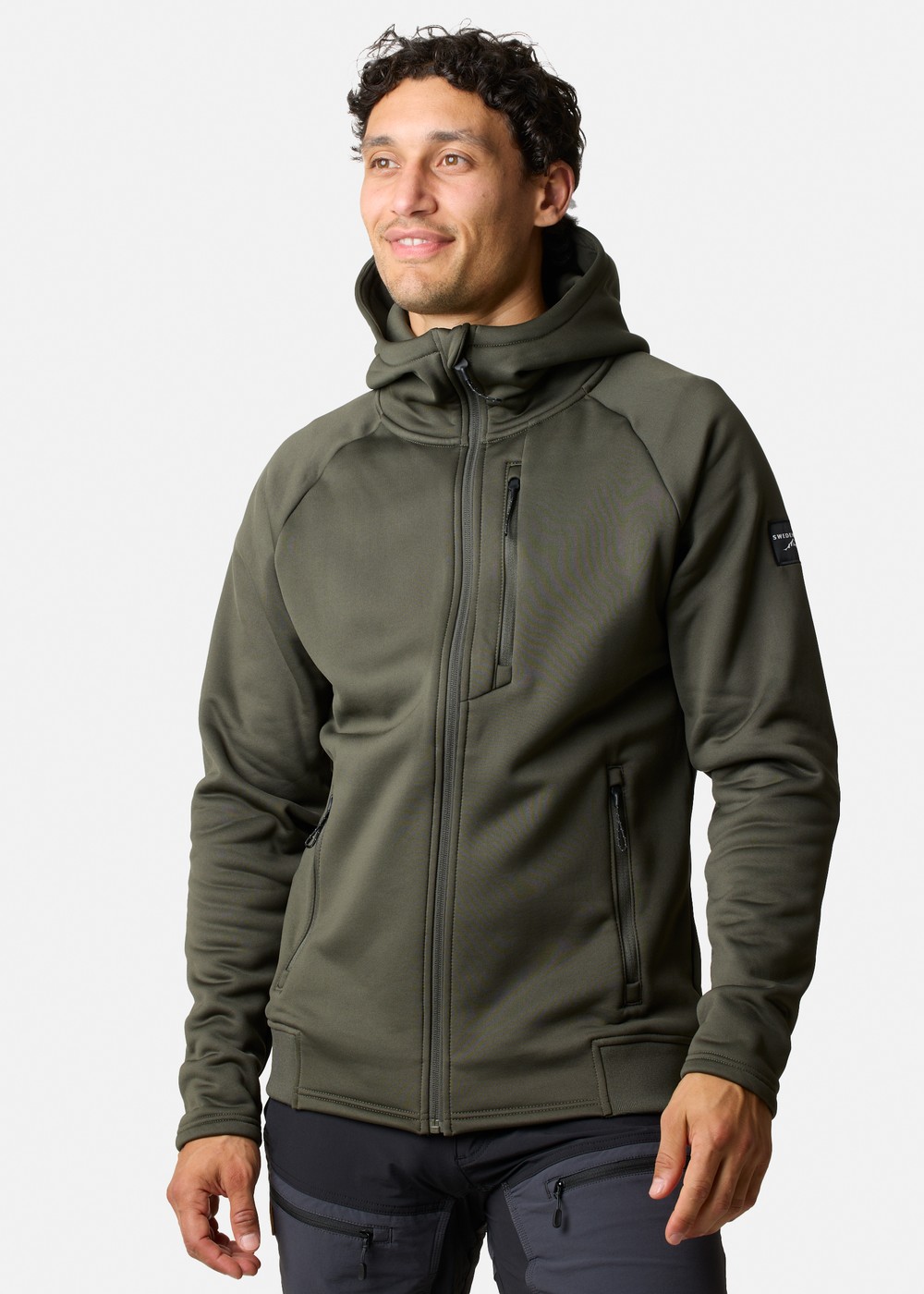 Lofoten Tech Stretch Hood, Olive, L,  Hoodies Lofoten Tech Stretch Hood, Olive, L,  Hoodies