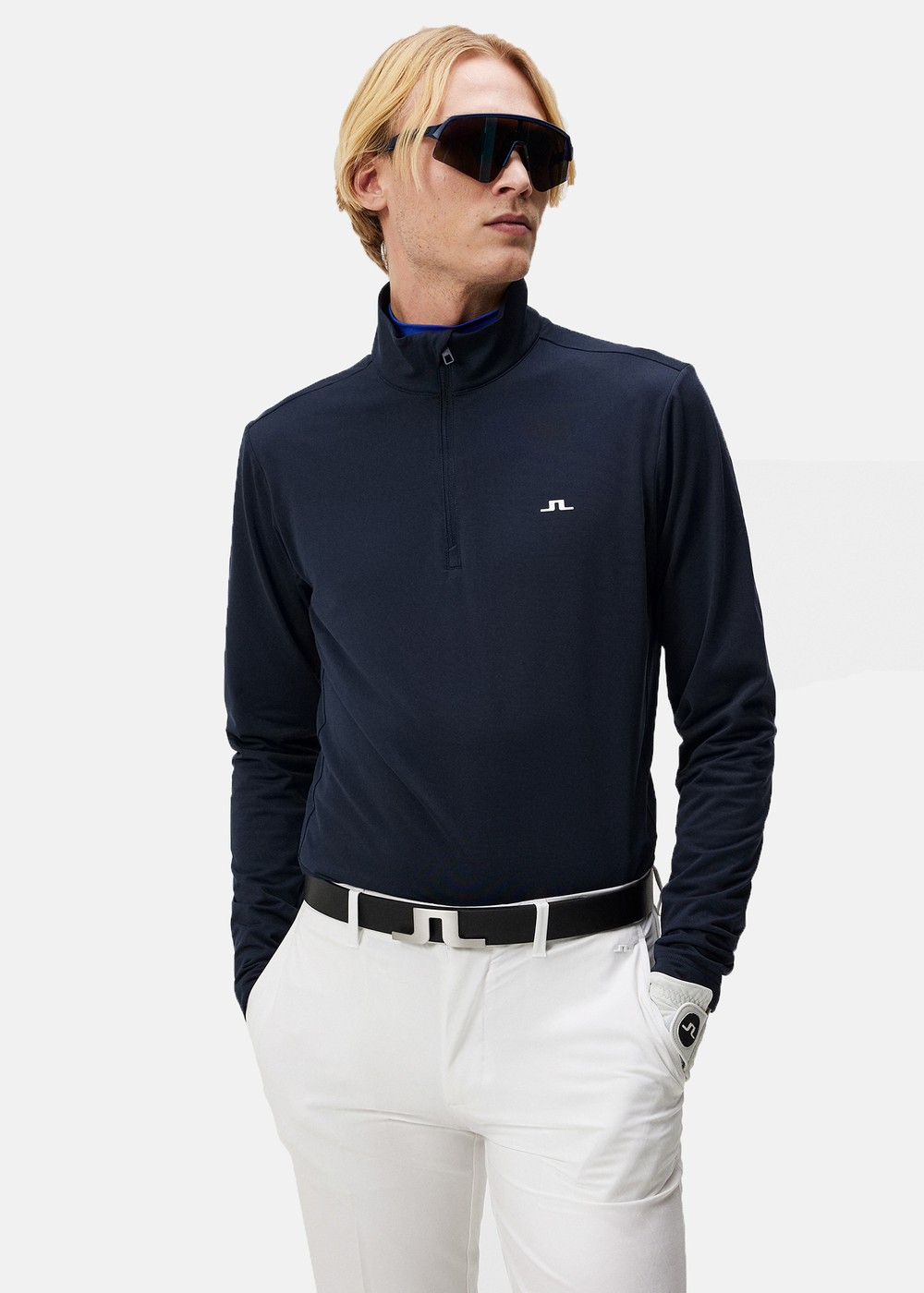 Luke Quarter Zip Mid Layer, Jl Navy, Xl,  Sweatshirts Luke Quarter Zip Mid Layer, Jl Navy, Xl,  Sweatshirts