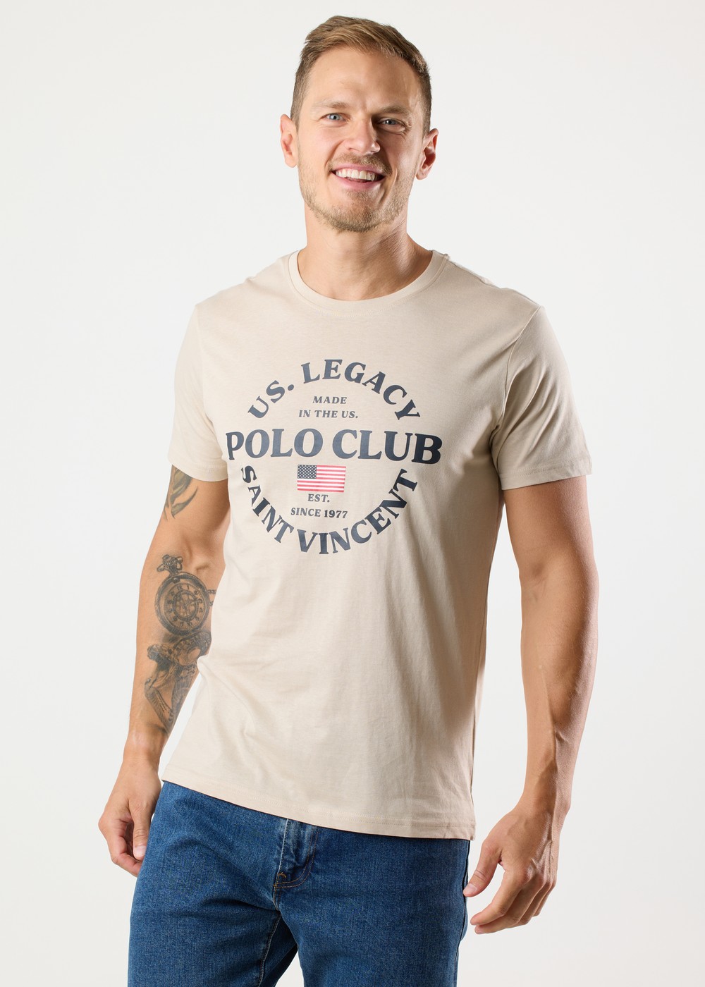 Dallas Tee, Beige, S,  T-Shirts Dallas Tee, Beige, S,  T-Shirts