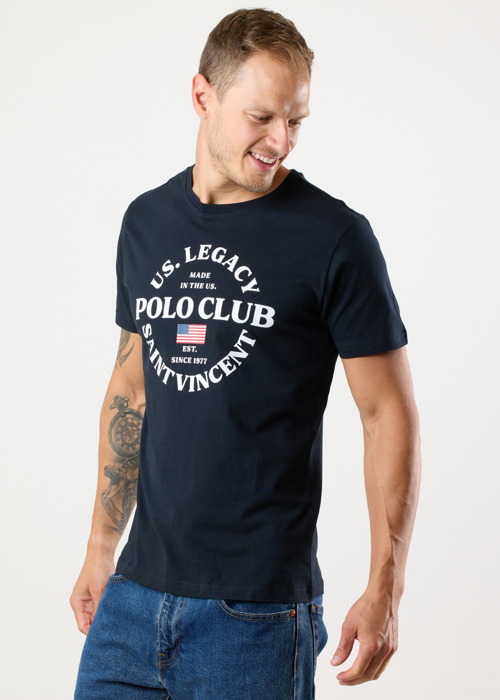 Dallas Tee, Navy, Xl,  T-Shirts