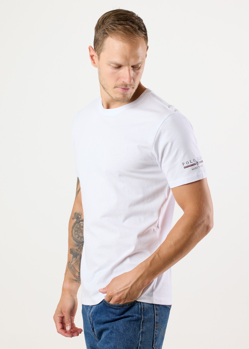 Austin Tee (Portofino Tee), White, Xl,  T-Shirts