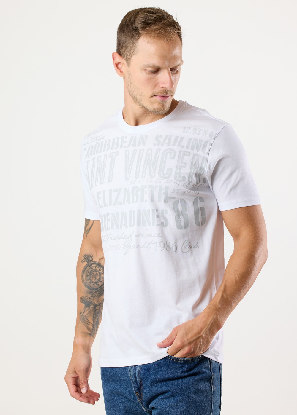 Grenada Tee, White, L,  T-Shirts Grenada Tee, White, L,  T-Shirts