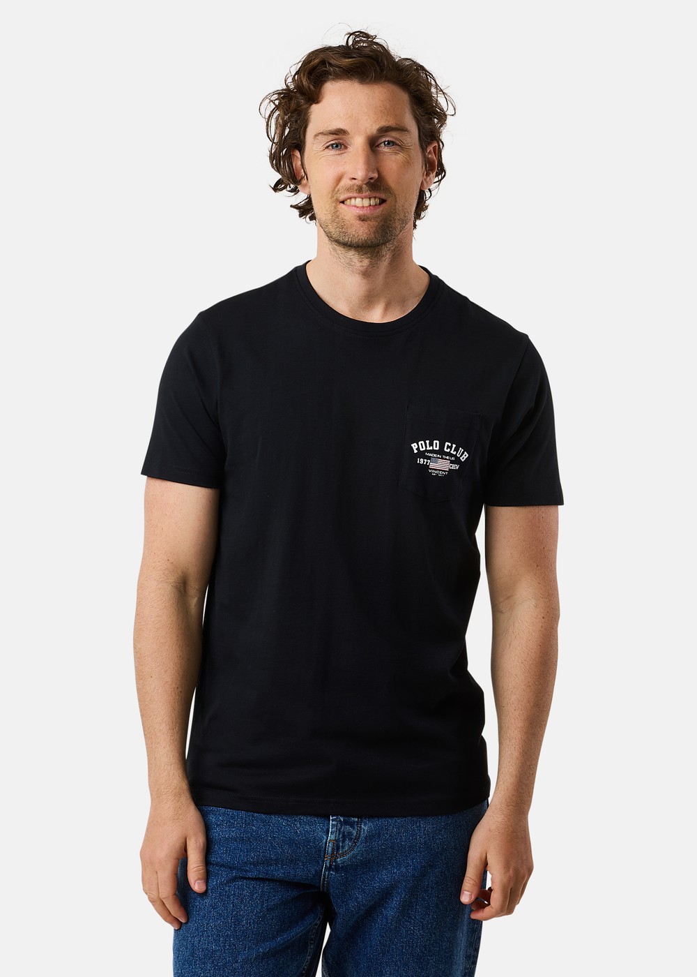 Texas Tee (Bröstficka) Black 2xl  T-Shirts