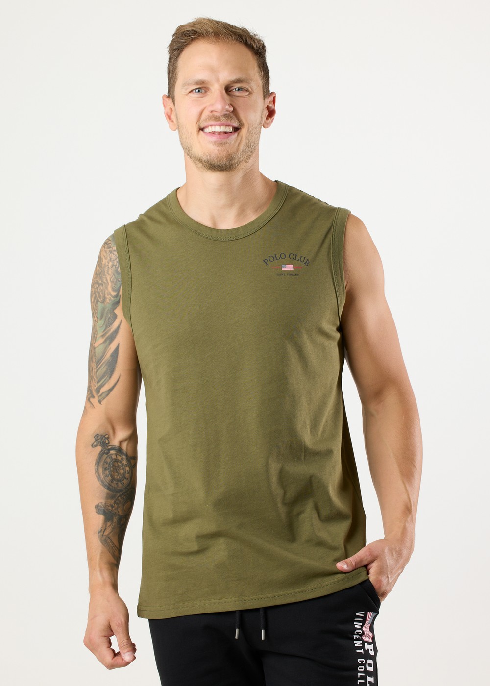 Kansas Sleeveless Tee, Green, 2xl,  T-Shirts Kansas Sleeveless Tee, Green, 2xl,  T-Shirts