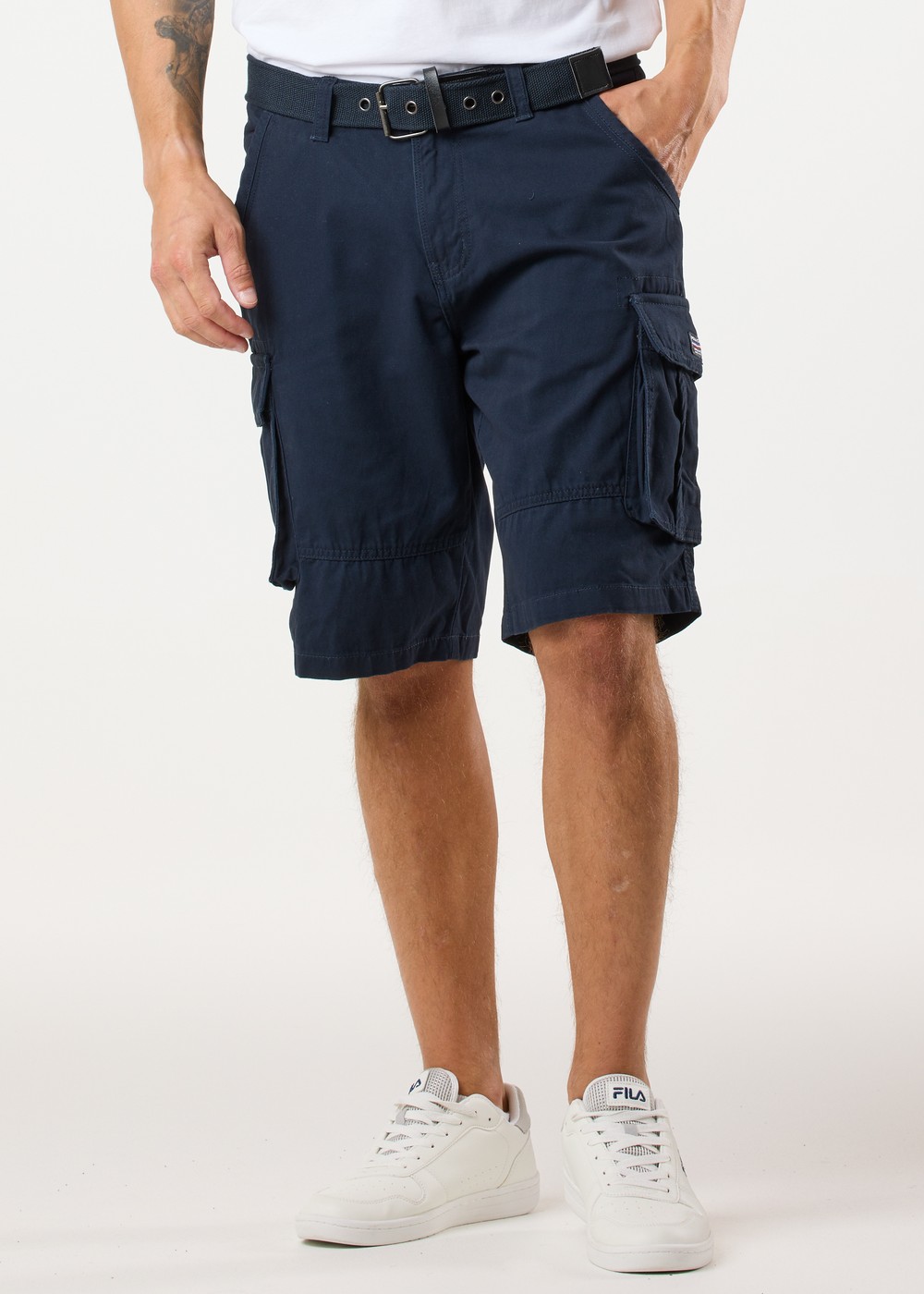 Cargo Shorts, Navy, Xl,  Vardagsshorts