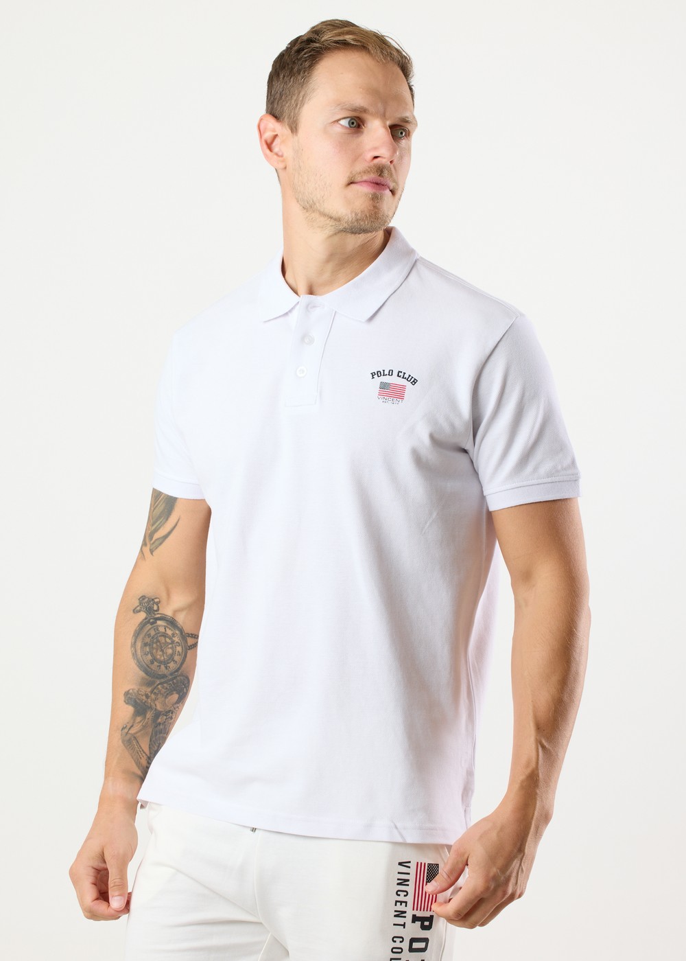 Loisville Polo, White, L,  Bomullspikéer Loisville Polo, White, L,  Bomullspikéer