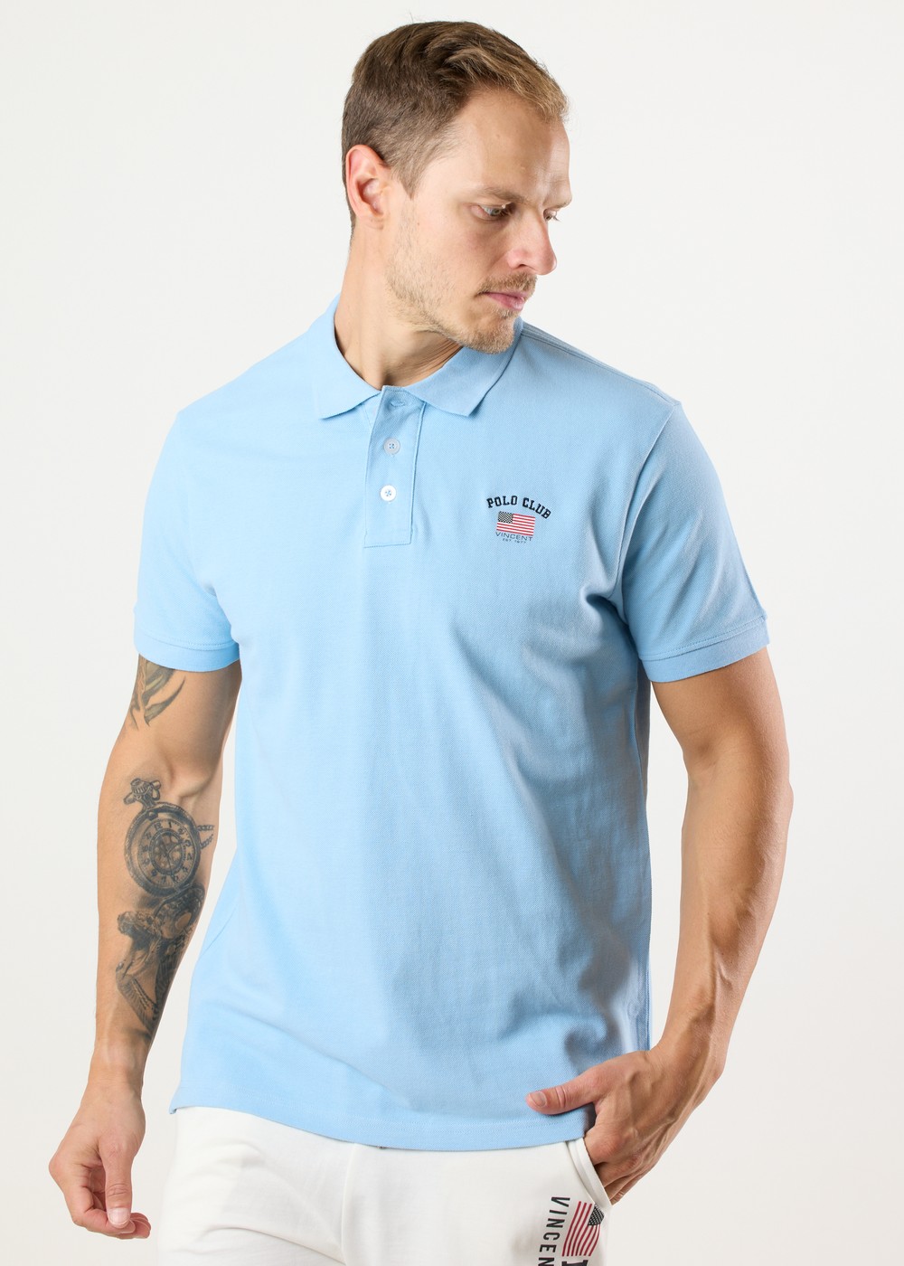 Loisville Polo, Lt Blue, Xl,  Bomullspikéer