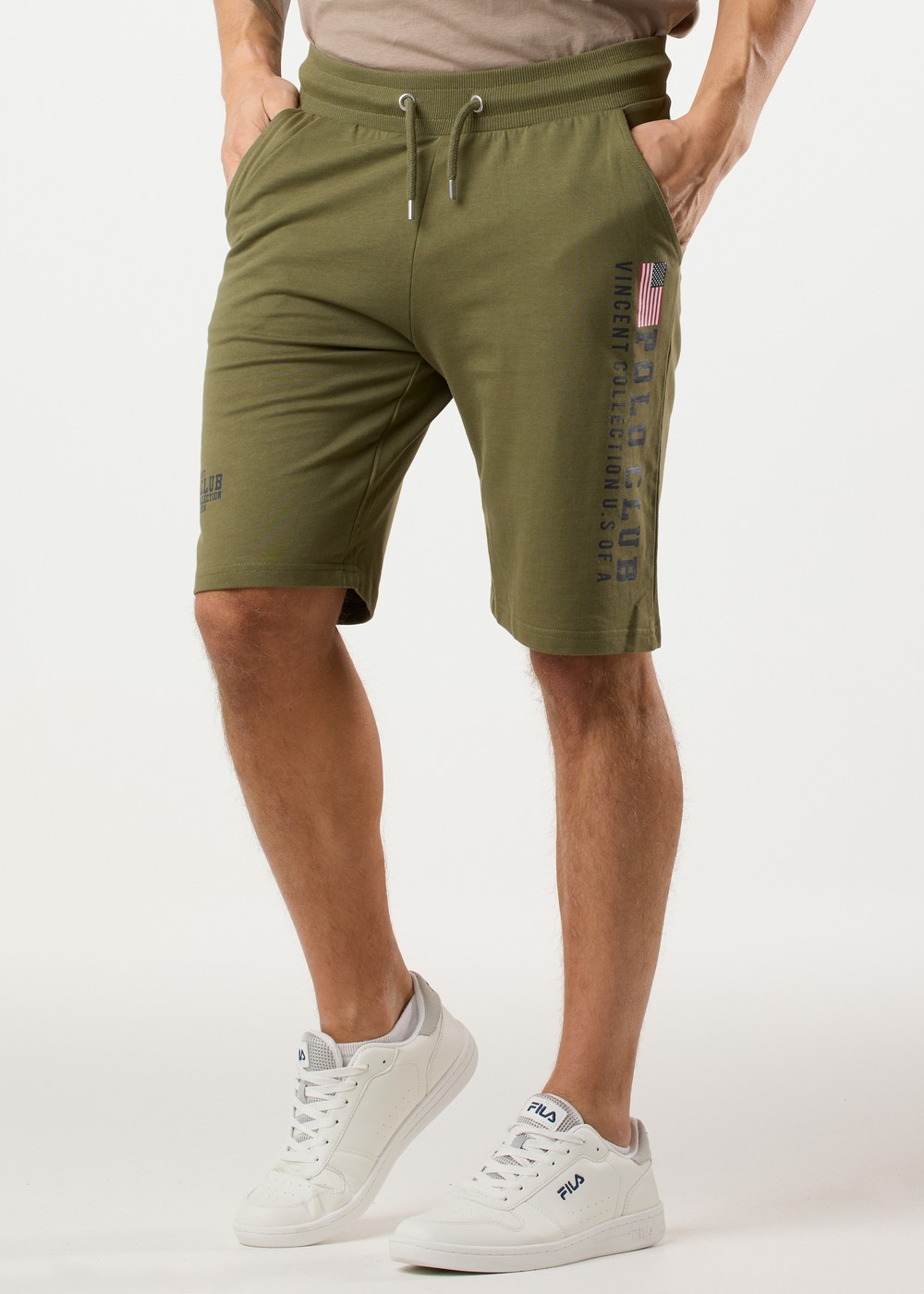 Canberra Sweatshorts, Green, L,  Vardagsshorts