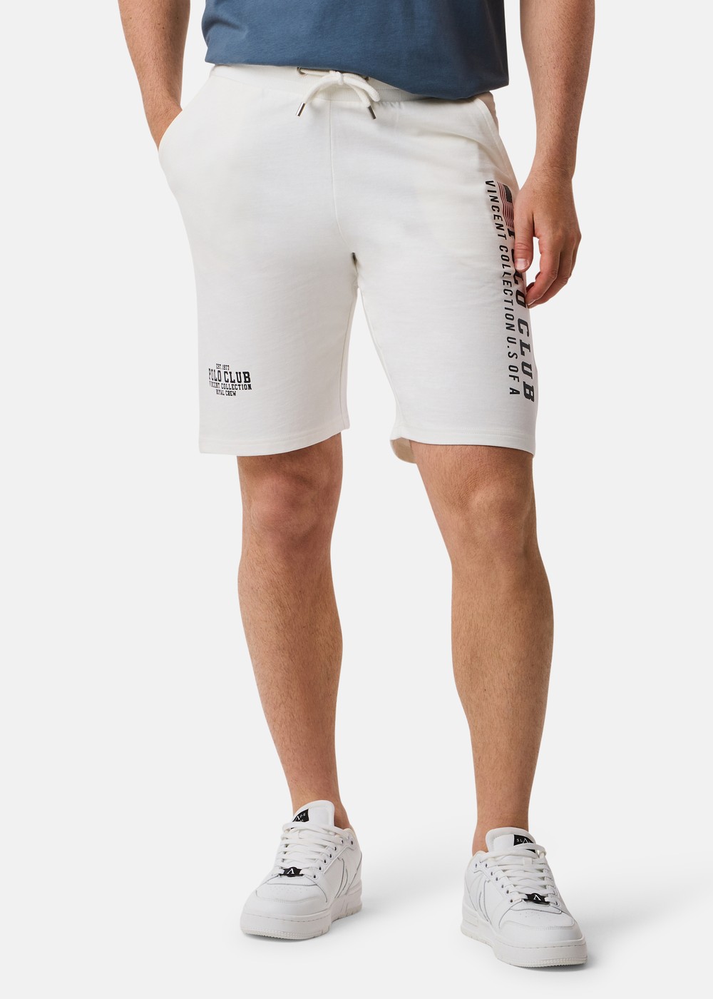 Canberra Sweatshorts, Off White, L,  Vardagsshorts