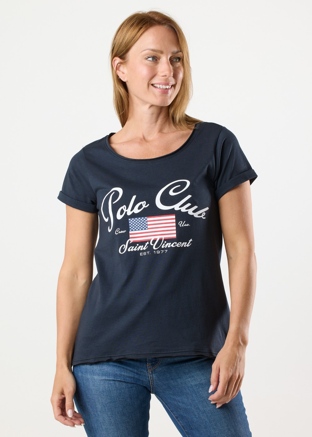 Antonia Tee W, Navy, Xs,  T-Shirts | Skor//Junior | Padelspecialisterna