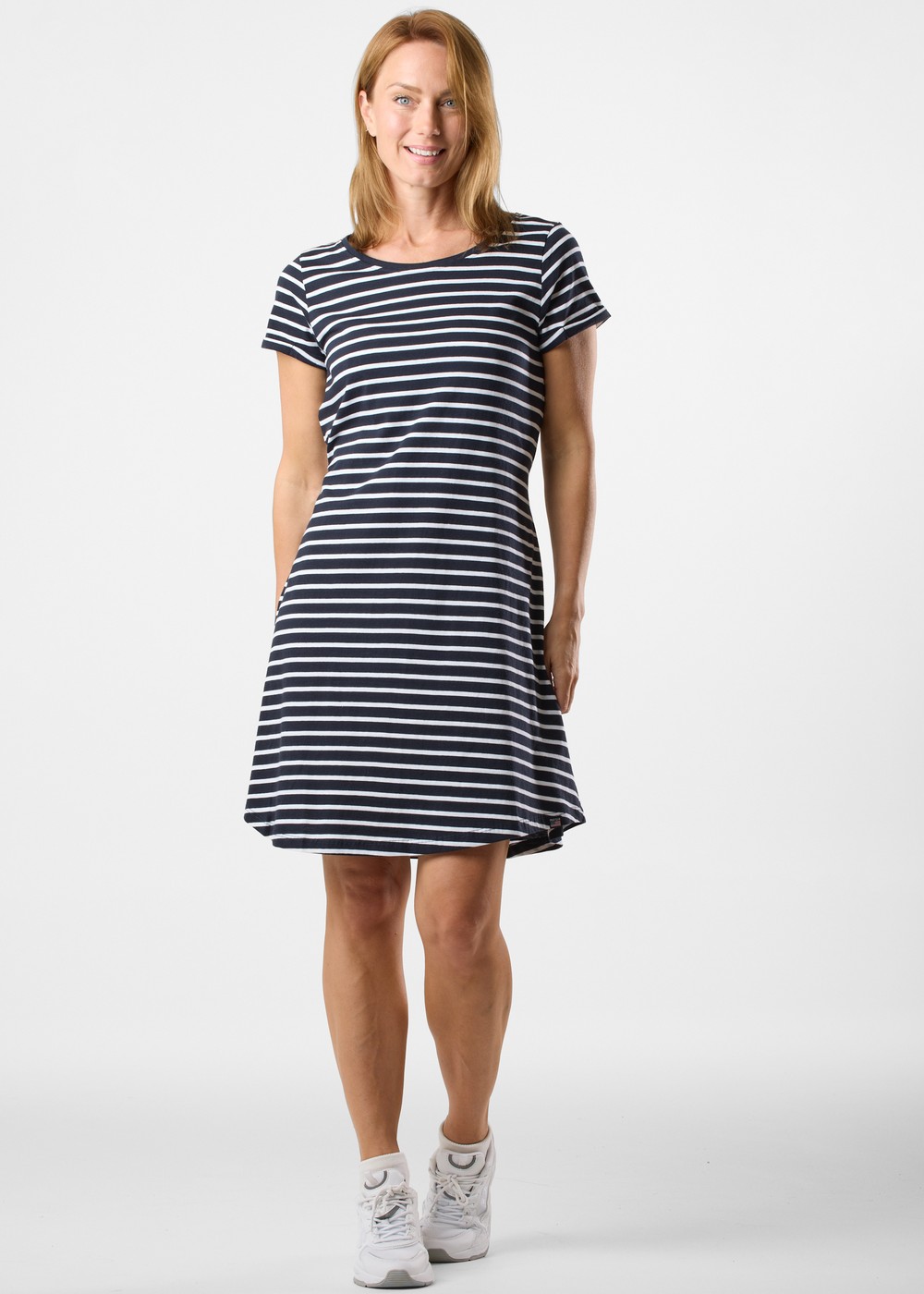 Monaco Dress W, Stripe Navy/White, L,  Klänningar Monaco Dress W, Stripe Navy/White, L,  Klänningar
