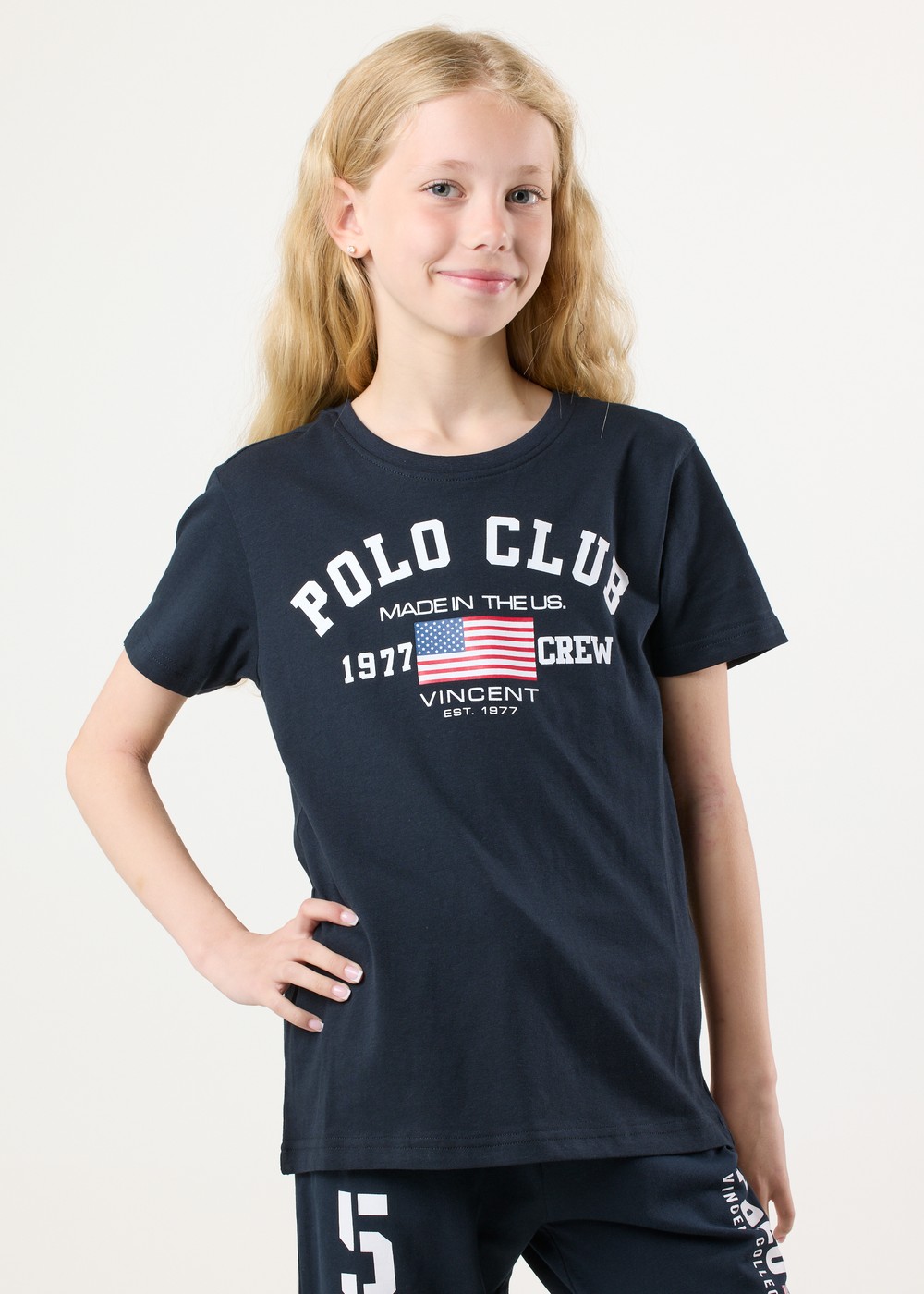 Santa Cruz Tee Jr, Navy, 98/104,  T-Shirts