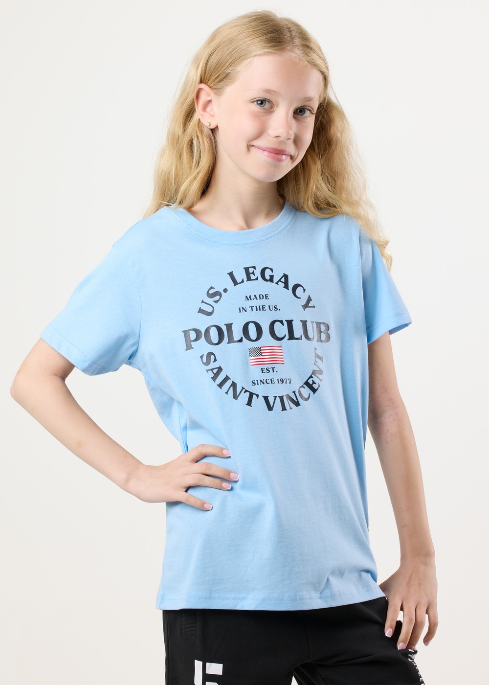 Alabama Tee Jr, Lt Blue, 134/140,  T-Shirts Alabama Tee Jr, Lt Blue, 134/140,  T-Shirts