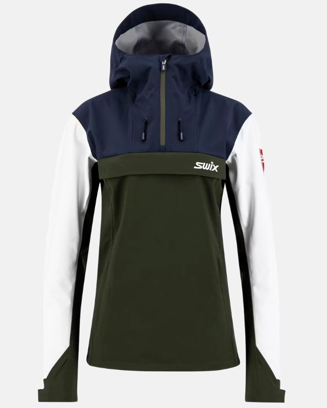 Fjell Anorak W, Dark Olive, Xl,  Längdskidkläder