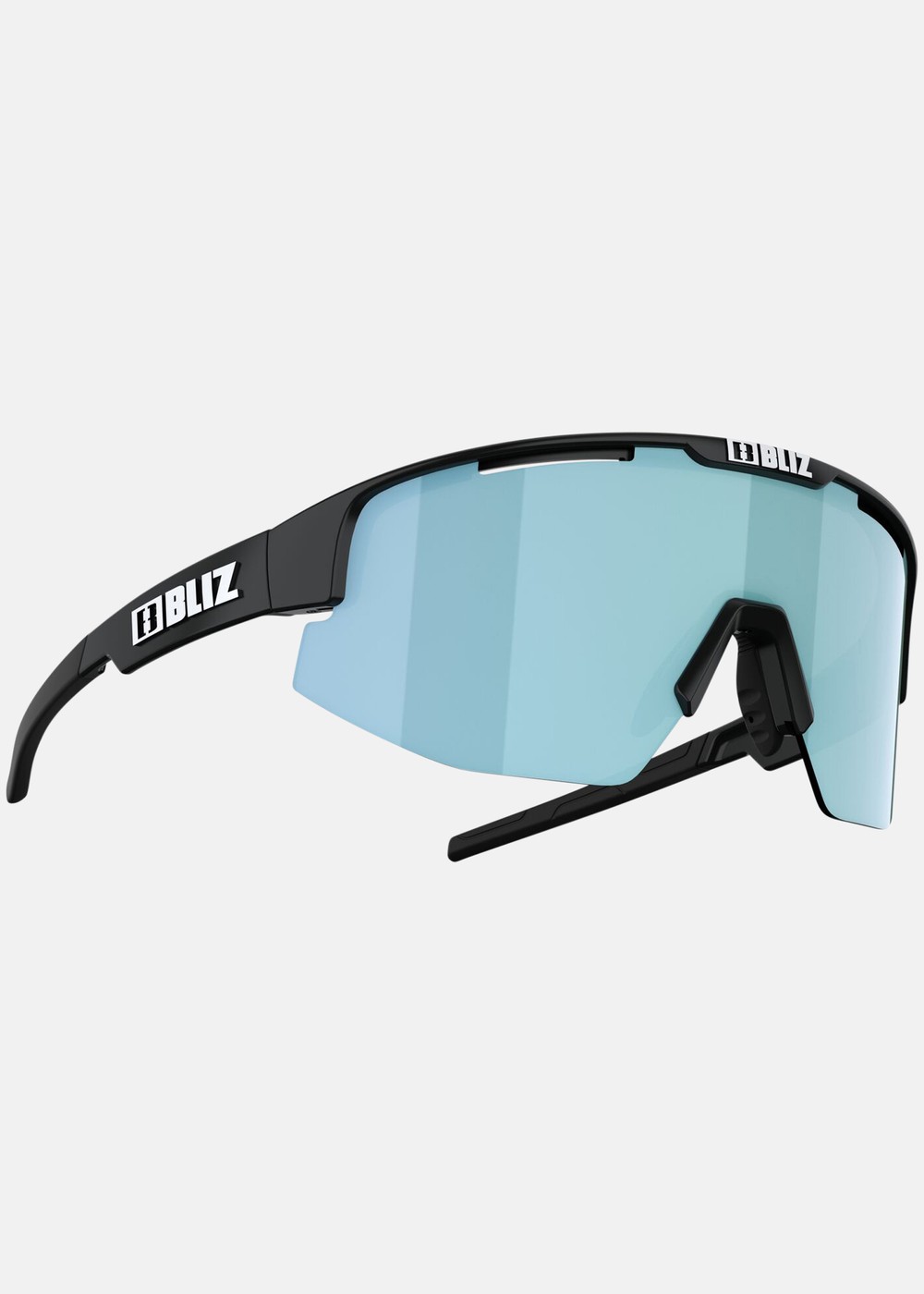Matrix Small, Matte Black / Smoke W Ice Blue, Onesize,  Solglasögon