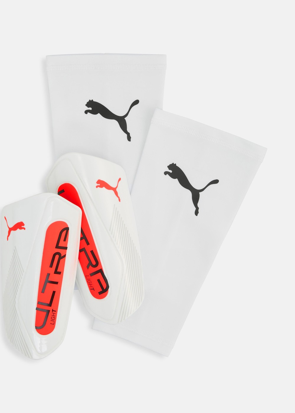 Ultra Light Sleeve, Puma White-Glowing Red, Xl,  Benskydd Och Tillbehör