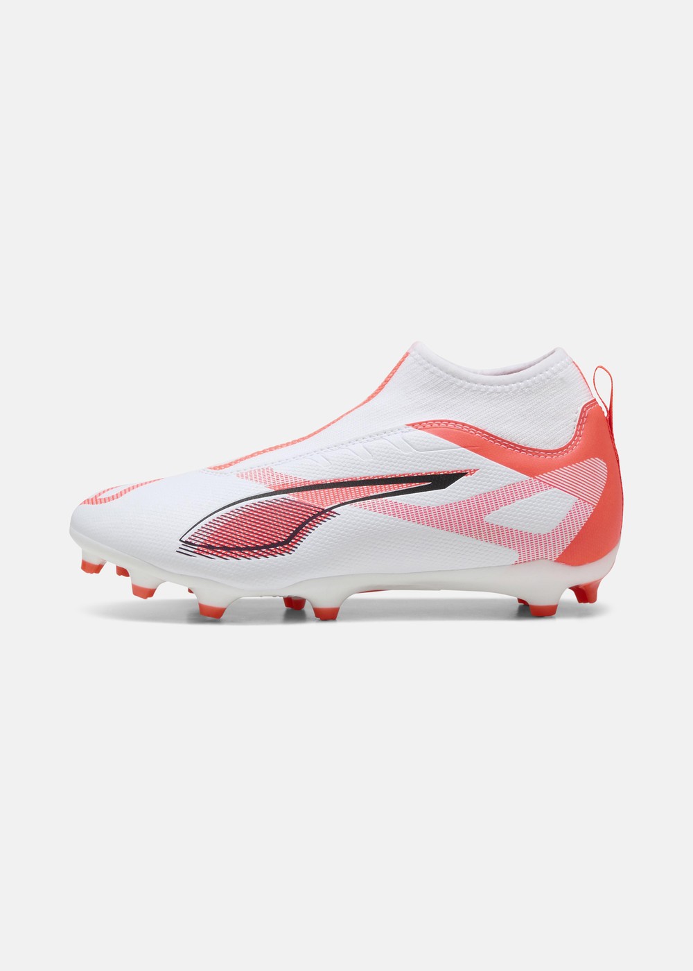 Ultra 5 Match+ Ll Fg/Ag Jr, Puma White-Puma Black-Glowing, 38,5