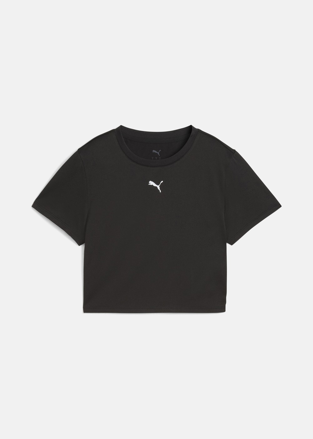 W Tad Essential Baby Tee, Puma Black, S,  Tränings-T-Shirts W Tad Essential Baby Tee, Puma Black, S,  Tränings-T-Shirts