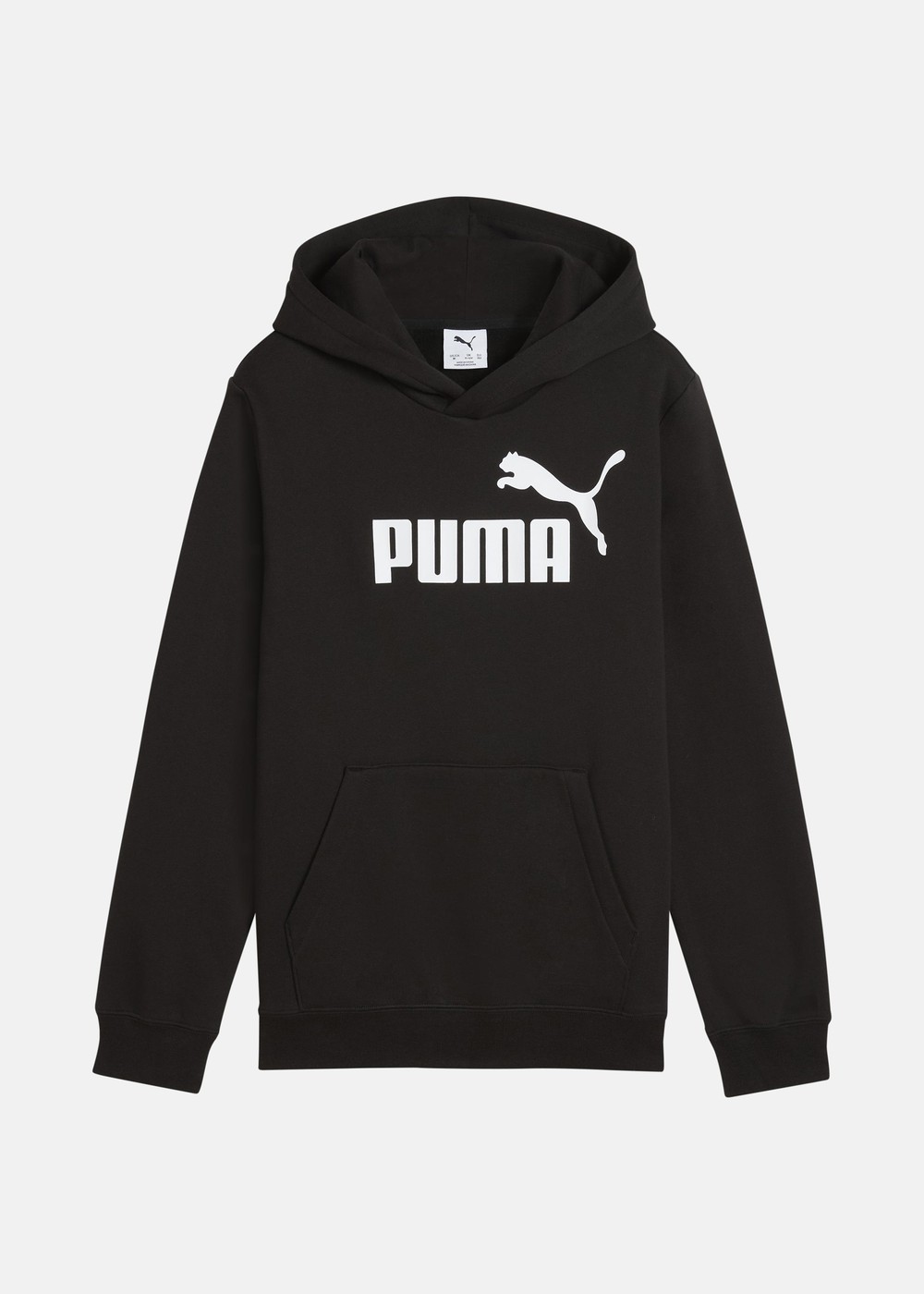 Ess No. 1 Logo Hoodie Fl B, Puma Black, 176,  Hoodies