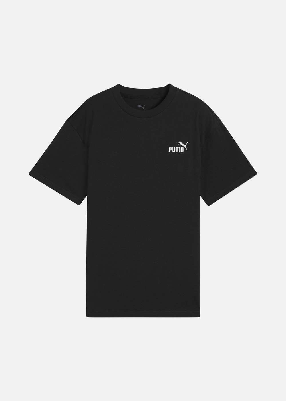 Ess Small No. 1 Logo Relaxed T Puma Black 176  T-Shirts