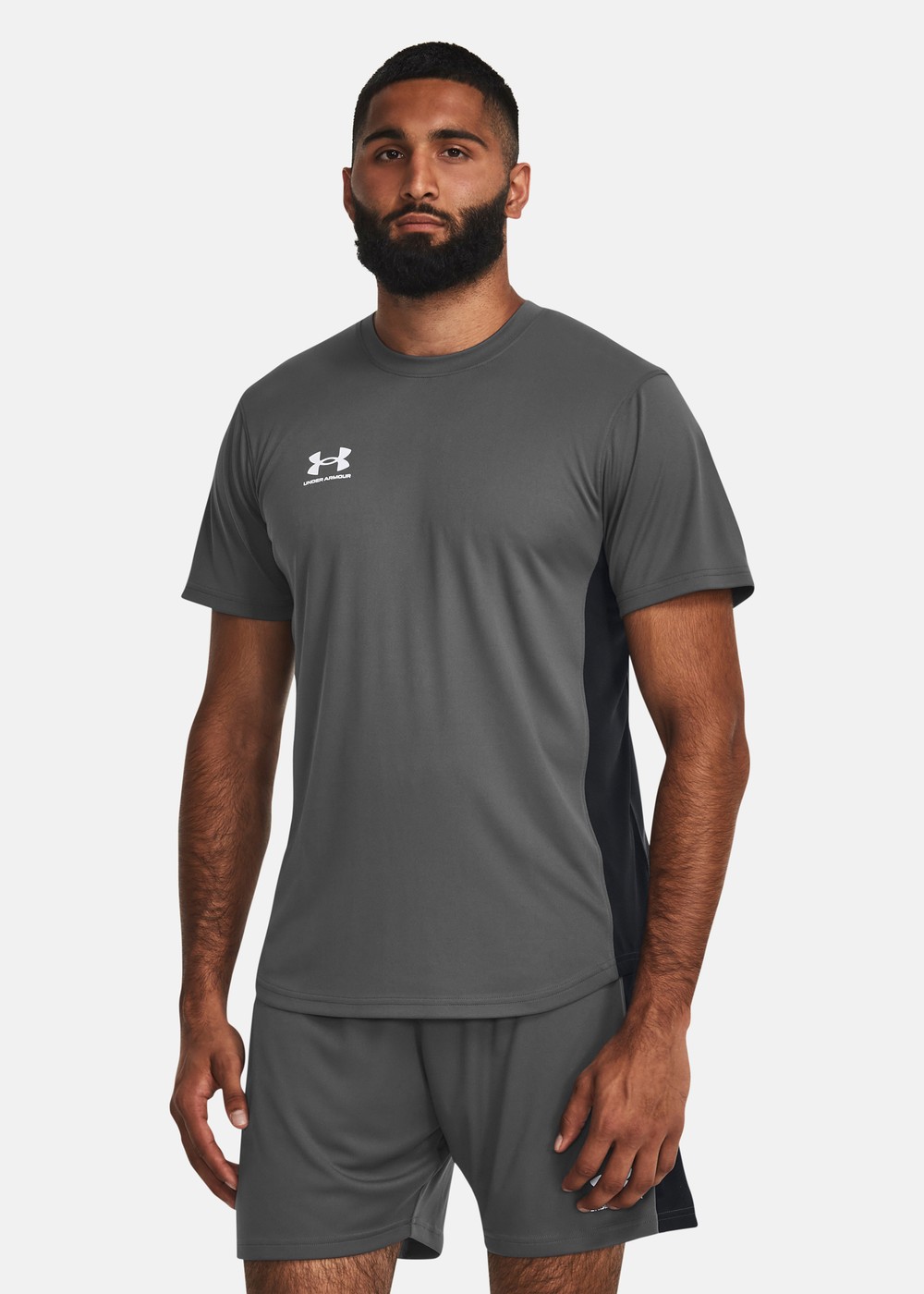 Ua M's Ch. Train Ss, Castlerock, Xl,  Löpar T-Shirts